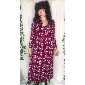 🌸🌺magical vintage floral maxi dress🌺🌸